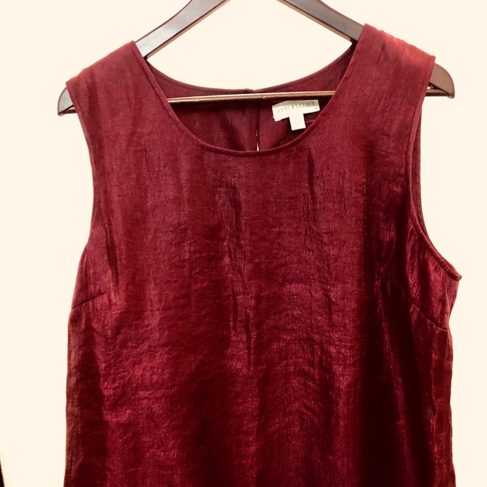 Appleseeds dressy sleeveless blause